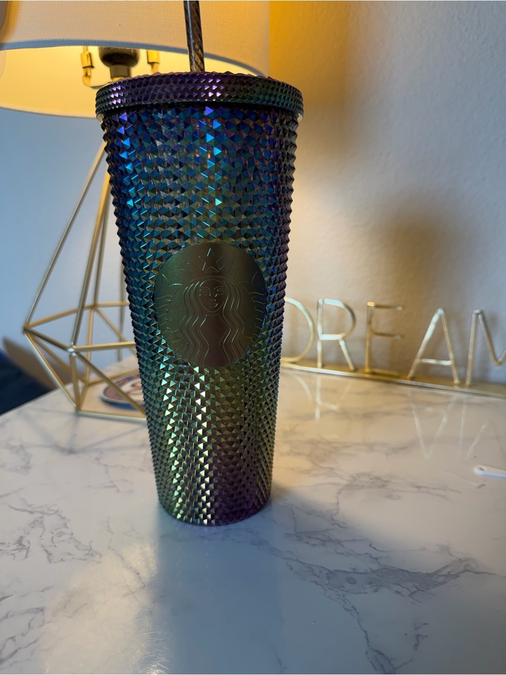 Starbucks Iridescent Studded Tumbler - Blue/Purple/Green